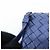 BOTTEGA VENETA Borsa a tracolla e a spalla in pelle Intrecciato Blu - vista 9