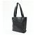 Borsa Tote e Borsa a Tracolla CHANEL COCO Mark in pelle di agnello nera - vista 3