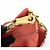 Chloé Borsa a spalla Chloe Eden in pelle Borsa crossbody con nappe Rossa - vista 18