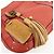 Chloé Borsa a spalla Chloe Eden in pelle Borsa crossbody con nappe Rossa - vista 19
