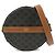 Céline CELINE Borsa a tracolla e a spalla Triomphe in PVC e pelle Marrone