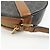 Céline CELINE Borsa a tracolla e a spalla Triomphe in PVC e pelle Marrone - vista 12