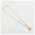 Collana Choker in metallo con logo CD Christian Dior Oro - vista 2