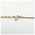 Collana Choker Christian Dior CD Logo in metallo e strass Oro - vista 10