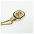 Collana Choker Christian Dior CD Logo in metallo e strass Oro - vista 6