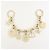 Christian Dior Logo S30 Montaigne Bee Star Metal Bag Charm Gold - vista 2