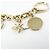 Christian Dior Logo S30 Montaigne Bee Star Metal Bag Charm Gold - vista 7