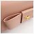 Portafoglio lungo PRADA in pelle Saffiano con nastro logo Rosa 1M1132 - vista 12