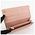 Portafoglio lungo PRADA in pelle Saffiano con nastro logo Rosa 1M1132 - vista 13