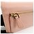 Portafoglio lungo PRADA in pelle Saffiano con nastro logo Rosa 1M1132 - vista 20