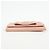 Portafoglio lungo PRADA in pelle Saffiano con nastro logo Rosa 1M1132 - vista 5