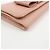 Portafoglio lungo PRADA in pelle Saffiano con nastro logo Rosa 1M1132 - vista 6