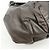 Tote PRADA Shopper aus gerafftem Nappaleder Braun - Ansicht 10