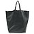 Autre Marque CELINE Horizontal Cabas Ledertasche Handtasche Schwarz