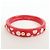Louis Vuitton X Yayoi Kusama Dots Infinity Bracelet Red White M66684 - vista 4