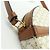 Céline Borsa a spalla e tracolla CELINE Macadam in pelle Ivory Brown - vista 9