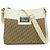 Borsa a tracolla Christian Dior Street Chic Trotter Canvas Leather Beige