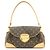 Borsa a Tracolla e a Mano Louis Vuitton Monogram Beverly MM Marrone M40121