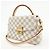 Louis Vuitton Damier Azur Croisette Canvas Leather 2Way Bag N41581 - vista 3