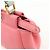 FENDI Peekaboo Mini Borsa a Tracolla e a Mano 2Way in Pelle Rosa 8BN244 - vista 16