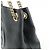 Borsa a tracolla in pelle con catena GUCCI SOHO Interlocking G Nero 536196 - vista 14