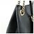 Borsa a tracolla in pelle con catena GUCCI SOHO Interlocking G Nero 536196 - vista 15