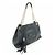 Borsa a tracolla in pelle con catena GUCCI SOHO Interlocking G Nero 536196 - vista 4