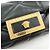 VERSACE Borsa a tracolla in pelle Medusa con catena Nera - vista 18