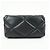 VERSACE Borsa a tracolla in pelle Medusa con catena Nera - vista 2