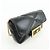 VERSACE Borsa a tracolla in pelle Medusa con catena Nera - vista 4
