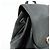 COACH Logo Leder-Rucksack mit Drehverschluss Schwarz - Ansicht 13