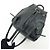 COACH Logo Leder-Rucksack mit Drehverschluss Schwarz - Ansicht 6