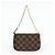 Louis Vuitton Damier T&B Mini Pochette Accessoires Pouch Brown N58011 - vista 2