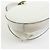Loewe Logo Runde Leder Handtasche White - Ansicht 10