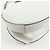 Loewe Logo Runde Leder Handtasche White - Ansicht 12