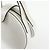 Loewe Logo Runde Leder Handtasche White - Ansicht 14