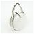 Loewe Logo Runde Leder Handtasche White - Ansicht 4