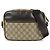 Borsa a tracolla e a spalla Gucci GG Canvas Leather Brown 114291