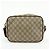 Borsa a tracolla e a spalla Gucci GG Canvas Leather Brown 114291 - vista 2