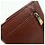 Cartera compacta tri-fold CHANEL COCO Mark de piel caviar marrón - vista 14