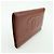 Cartera compacta tri-fold CHANEL COCO Mark de piel caviar marrón - vista 4