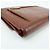Cartera compacta tri-fold CHANEL COCO Mark de piel caviar marrón - vista 7