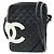CHANEL Cambon Line Lambskin Medium Pochette Shoulder Bag A25178