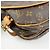 Borsa a Tracolla e Spalla Louis Vuitton Monogram Saumur 30 Marrone M42256 - vista 12