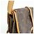 Borsa a Tracolla e Spalla Louis Vuitton Monogram Saumur 30 Marrone M42256 - vista 15
