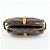 Borsa a Tracolla e Spalla Louis Vuitton Monogram Saumur 30 Marrone M42256 - vista 5
