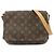 Louis Vuitton Monogram Musette Tango Short Shoulder Bag Brown M51257