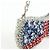 Autre Marque ANTEPRIMA Wire Bag PVC Satin 2Way Hand Shoulder Bag USA Flag - vista 14