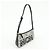 Borsa 2Way MCM Visetos Jacquard Canvas Leather Borsa a Tracolla Grigio Nero - vista 4