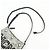 Borsa 2Way MCM Visetos Jacquard Canvas Leather Borsa a Tracolla Grigio Nero - vista 6